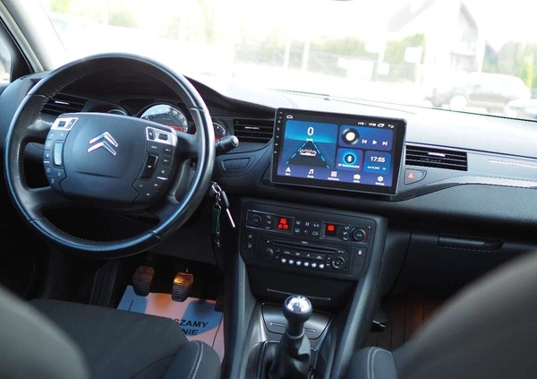 Citroen C5 cena 21900 przebieg: 165000, rok produkcji 2009 z Karlino małe 667